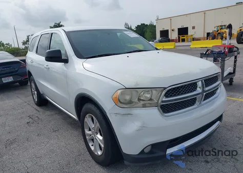 2013 Dodge Durango Sxt z USA, uszkodzony, nr VIN 1C4RDHAG1DC669503